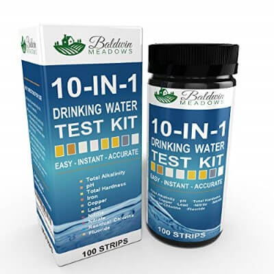 10-in-1 Drinking Water Test Kit - best water test kit for drinking water