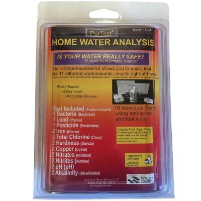 PurTest - top selling water test kit for home