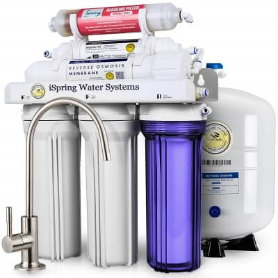 iSpring 6-Stage Superb Taste High Capacity - best reverse osmosis system for apartment