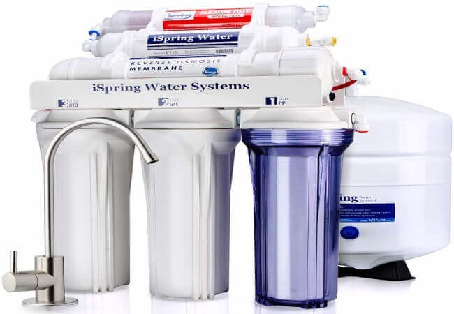 iSpring RCC7AK 6-Stage Superb Taste - best budget alkaline water purifiers on the market